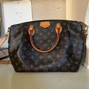 Louis Vuitton Brown Monogram Satchel